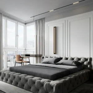 Mini Ambassador Short Chunky Headboard Bed frame