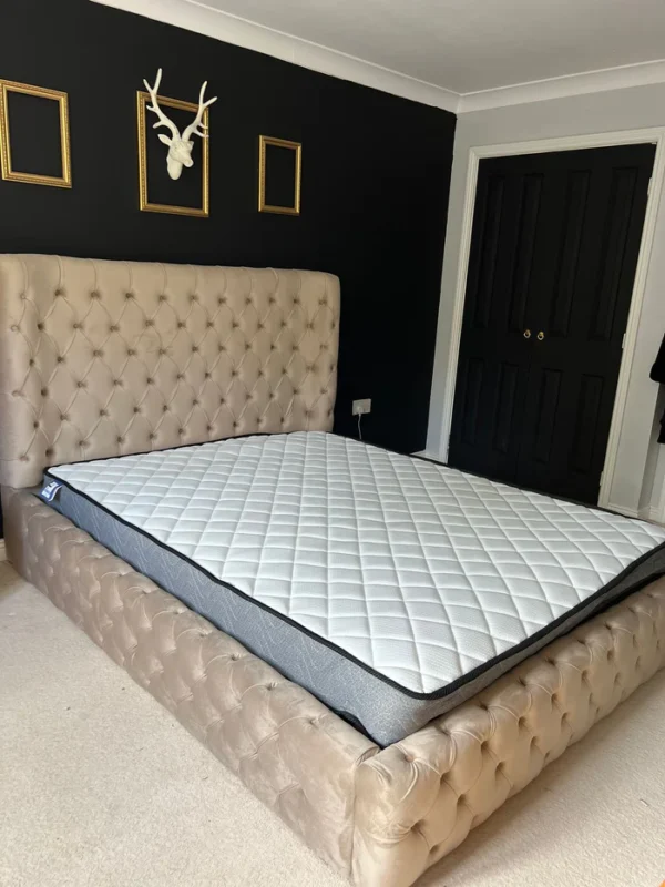 Winged Ambassador Chesterfield Bed Frame - Image 7