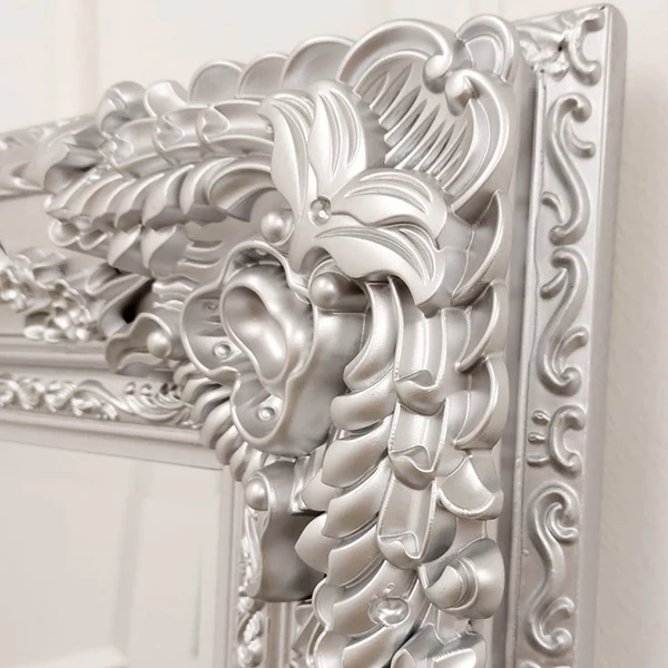 Roma Antique Baroque Style Oversized Mirrors Gold Silver Grey - Image 5
